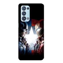 Чехлы с героями Марвел Oppo Reno6 Pro 5G (VPrint)
