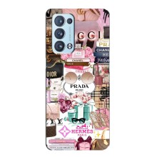 Чехол (Dior, Prada, YSL, Chanel) для Oppo Reno6 Pro 5G (Бренды)