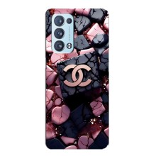 Чехол (Dior, Prada, YSL, Chanel) для Oppo Reno6 Pro 5G (Шанель)