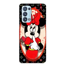 Чехол Disney Mouse Oppo Reno6 Pro 5G (PREMIUMPrint) (Минни Маус ЛВ)