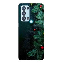 Чохол новорічна ялинка на Oppo Reno6 Pro 5G (Ялинка)