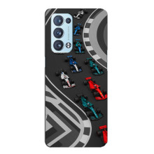 Чехол Формула1 на Oppo Reno6 Pro 5G – Трасса Ф1