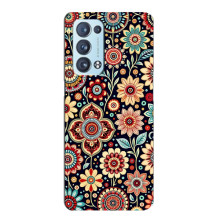 Чохол з принтом Килим для Oppo Reno6 Pro 5G – Квітковий килим