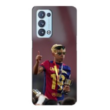 Чехол с футболистом Ламин Ямаль Oppo Reno6 Pro 5G