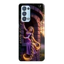 Чохол Рапунцель для Oppo Reno6 Pro 5G (Рапунцель на вежі)