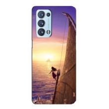 Чохол з мультфільмом Ваяна Oppo Reno6 Pro 5G (Ваяна в морі)