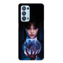 Чехол с дизайном Венздей 2 на Oppo Reno6 Pro 5G – Волшебная Уэнсдей
