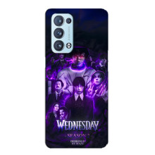 Чохол з дизайном Венздей 2 на Oppo Reno6 Pro 5G