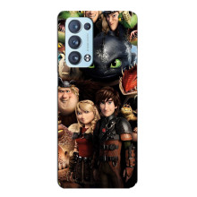 Чохол як приборкати дракона на Oppo Reno6 Pro 5G (Персонажі дракона)