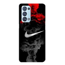 Чехол с логотипом Найк на Oppo Reno6 Pro 5G