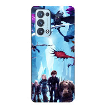 Чохол з принтом дракон Беззубик OPPO Рєно6 Pro 5G (Герої Беззубика)