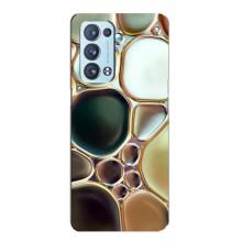 Мраморний чехол на Oppo Reno6 Pro 5G (VPrint) (Радужний Мрамор)