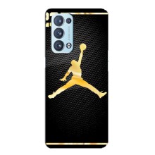 Силіконовый Чохол Nike Air Jordan на Оппо Рено 6 Про (5G) – Джордан 23