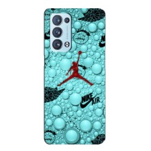 Силіконовый Чохол Nike Air Jordan на Оппо Рено 6 Про (5G) – Джордан Найк