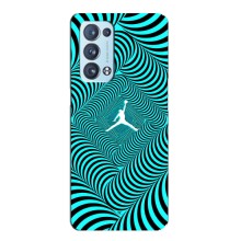 Силіконовый Чохол Nike Air Jordan на Оппо Рено 6 Про (5G) – Jordan