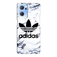 Чохли Адидас для Oppo Reno7 5G (AlphaPrint) – Адідас на мраморі