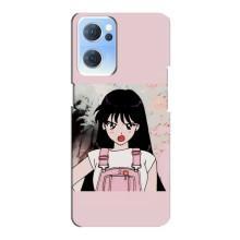 Чехол с персонажами АНИМЕ на Oppo Reno7 5G – Сейлор Марс