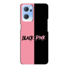 Чехлы с картинкой для Oppo Reno7 5G (BLACK PINK)