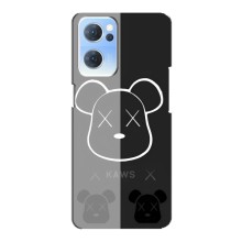 Чохли для Oppo Reno7 5G - Bearbrick Louis Vuitton (PREMIUMPrint) – БеарБрік очі