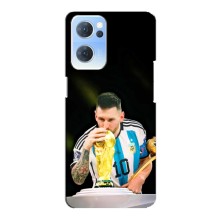 Чохли для Oppo Reno7 5G (Leo чемпіон) (AlphaPrint) (Кубок Мессі)