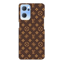 Чохли Луі Вітон для Oppo Reno7 5G (AlphaPrint - LOUIS VUITTON) (фон LOUIS VUITTON)