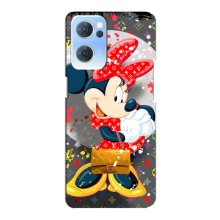 Чохол Disney Mouse Oppo Reno7 5G (PREMIUMPrint) – Minni з бантіком