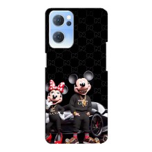 Чохол Disney Mouse Oppo Reno7 5G (PREMIUMPrint) – Родина Маусів