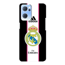 Чохол для Oppo Reno7 5G з принтом – Лого Real Madrid