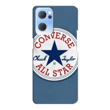 Чохол з Брендами одягу на Оппо Рено 7 (5G) – Конверс