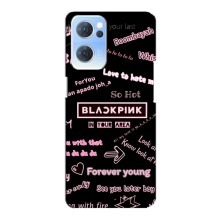 Чохол з музикальним гуртом для Oppo Reno7 5G – BLACKPINK