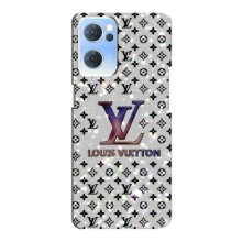 Чохол Стиль Louis Vuitton на Oppo Reno7 5G (Яскравий LV)