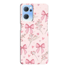 Чохол банти для Oppo Reno7 5G – Банти з квітами