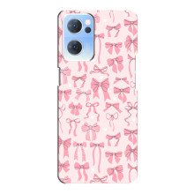 Чохол банти для Oppo Reno7 5G – Фон бантики