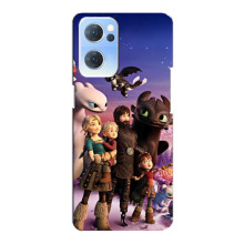 Чехол дракон Беззубик для Oppo Reno7 5G – Герои дракона