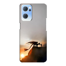 Чехол дракон Беззубик для Oppo Reno7 5G – Мультиик Беззубик