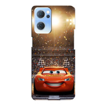 Чехол с принтом Маквин для Oppo Reno7 5G – Красный Маквин