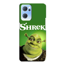 Чехол с мультфильмом Шрек на Oppo Reno7 5G – Шрек