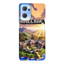 Чохол з картинками Майнкрафт для OPPO Reno7 5G (Minecraft)