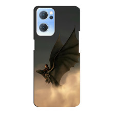 Чохол з принтом дракон Беззубик OPPO Reno7 5G (Дракон Беззубик)