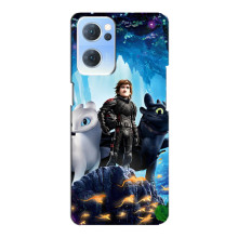Чохол з принтом дракон Беззубик OPPO Reno7 5G (Гикавка з драконами)