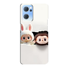 Чехол с принтом Лабубу для Oppo Reno7 5G – Labubu
