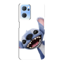 Чехол с принтом Стич на Oppo Reno7 5G – Стич