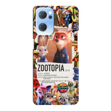 Чехол Зоотрополіс на Oppo Reno7 5G – Коллаж Зоо