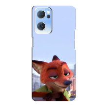 Чехол Зоотрополіс на Oppo Reno7 5G – Лис Ник