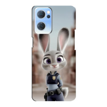 Чехол Зоотрополіс на Oppo Reno7 5G – Зайка Джуди