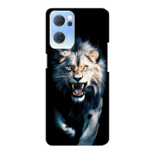 Чехол с картинкой «Хищники» для Oppo Reno7 5G – Лев