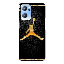 Силіконовый Чохол Nike Air Jordan на Оппо Рено 7 (5G) (Джордан 23)