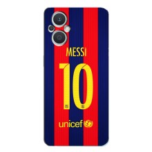 Чохли Мессі для Oppo Reno7 Lite (5G) (AlphaPrint) (Messi Barca 10)