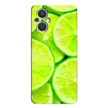 Чохли з фруктами для Oppo Reno7 Lite (5G) (VPrint) (Лайм)
