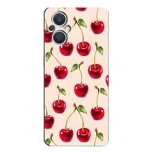 Чохли з фруктами для Oppo Reno7 Lite (5G) (VPrint) (Черешня)